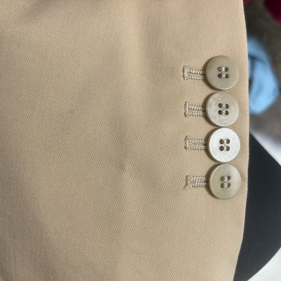 NWOT Talbots Tan Pantsuit B3 - Picture 8 of 9